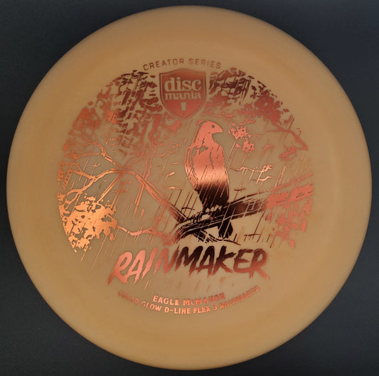 DISCMANIA Rainmaker 2 (Eagle McMahon) Color Glow D-Line Flex 3 Putter